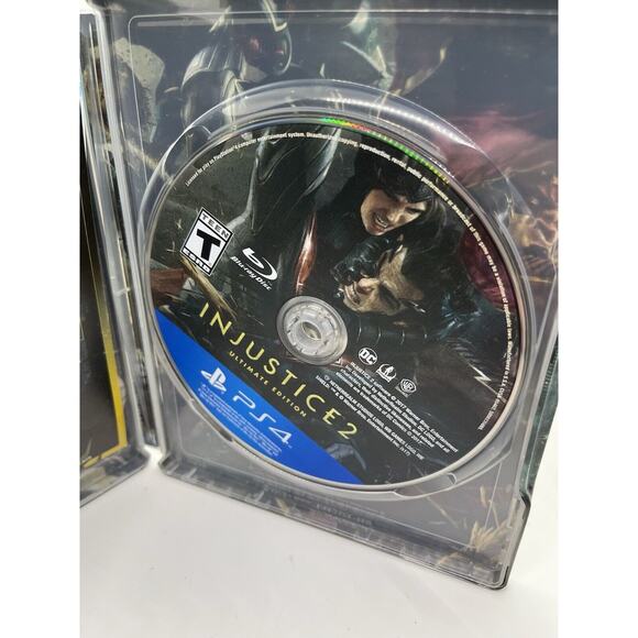 Injustice 2: Steelbook Edition (Sony PlayStation 4, 2017) PS4 Complete - Tested - Picture 8 of 10